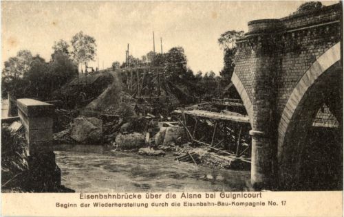 Guignicourt - Gesprengte Brücke