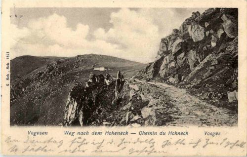 Weg Nach Hoheeck - Vogesen