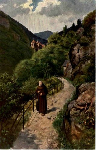 Dusenbachtal - Künstlerkarte H. Hoffmann