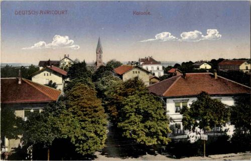 Deutsch-Avricourt - Kolonie - Feldpost