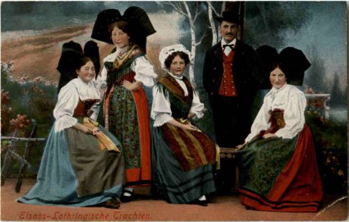 Elsass Lothringische Tracht