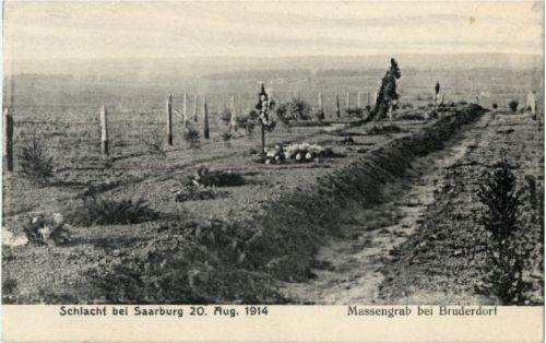 Schlacht bei Saarburg - Massengrab bei Bruderdorf