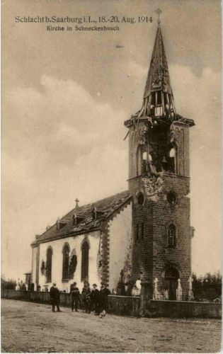 Schlacht bei Saarburg - Kirche in Schneckenbusch