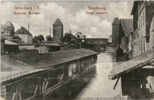 Strassburg - Gedeckte Brücken