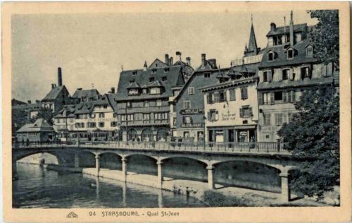 Strassburg - Quai St. Jean
