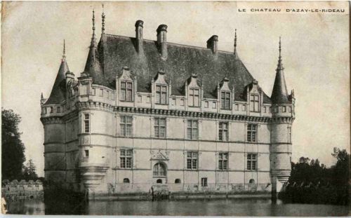 Le chateau D Azav Le Rideau