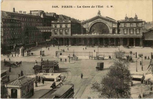 Paris - La Gare de l Est
