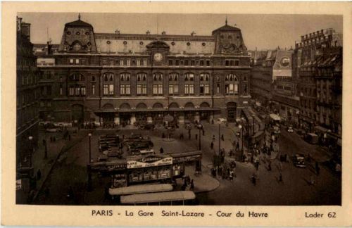 Paris - La Gare Saint Lazare