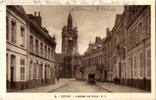 Douai - L Hotel de Ville - Feldpost