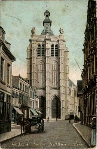 Douai - La Tour de St. Pierre - Feldpost