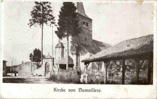 Kirche in Damvillers - Feldpost