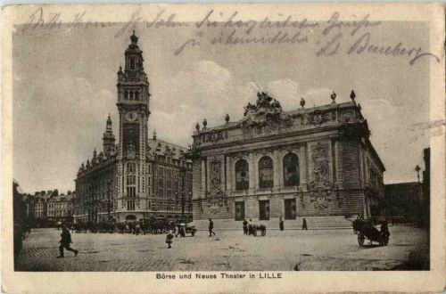 Lille - Börse und neues Theater