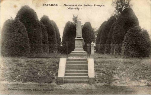 Bapaume - Monument des Soldats Francais