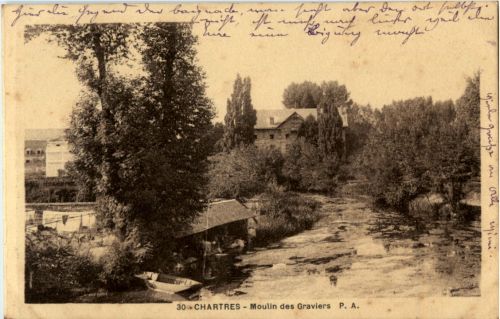 Chartres - Moulin des Graviers