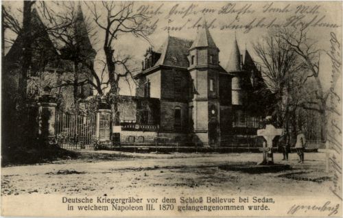 Schloss Bellevue bei Sedan - Deutsche Kriegergräber