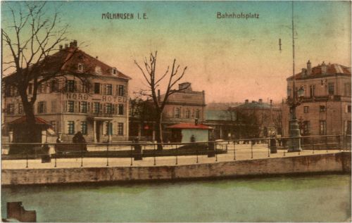 Mülhausen - Bahnhofsplatz