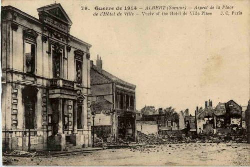Albert - Guerre de 1914