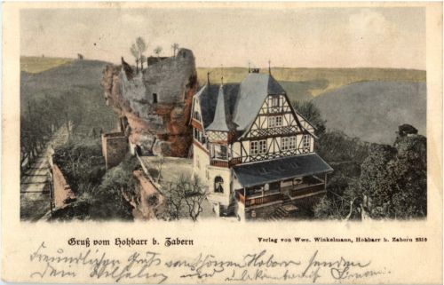 Gruss vom Hochbarrbei Zabern