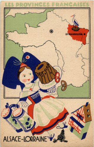 Provinces de France - Alsace Lorraine