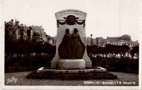 Biarritz - Monument Edouard