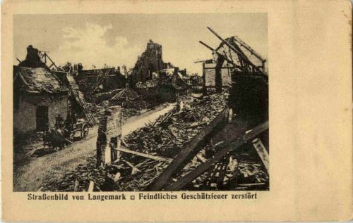 Strassenbild von Langemark