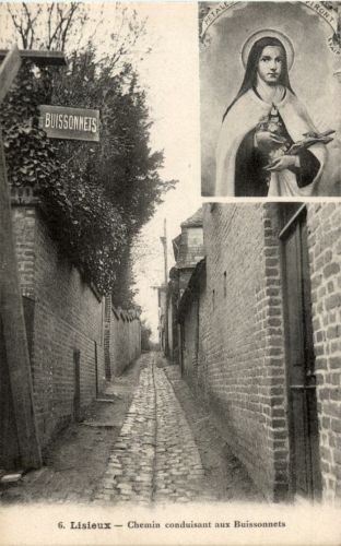 Lisieux - Chemin conduisant aux Buissonnets