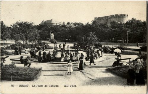 Brest - La Place du Chateau
