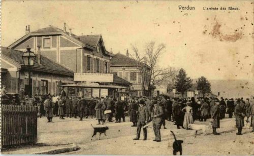 Verdun - L arrivee des Bleus - Feldpost