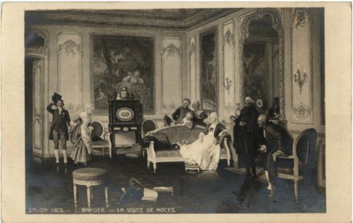 Salon de Paris 1905 - signiert A . Baader