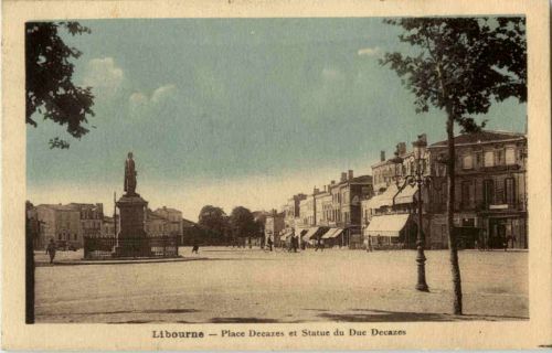 Libourne - Place Decazes