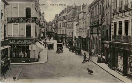Laon - Rue de Bourg