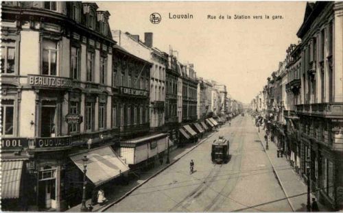 Louvain - Rue de la Station