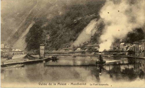 Montherme - Le Pont suspendu