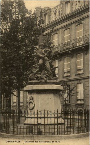 Charleville - Denkmal zur Erinnerung an 1870
