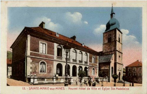 Ste-Marie aux Mines - Nouvel Hotel de ville