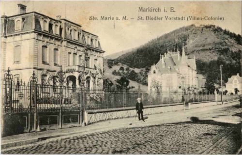 Ste-Marie aux Mines - Markirch - St. Diedler Vorstadt