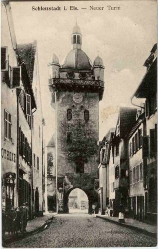 Schlettstadt - Neuer Turm