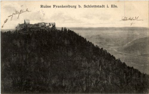 Ruine Frankenburg bei Schlettstadt