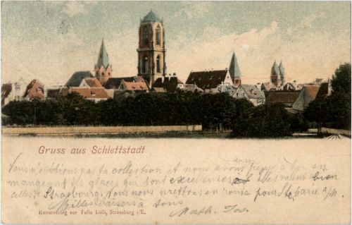 Gruss aus Selestat Schlettstadt