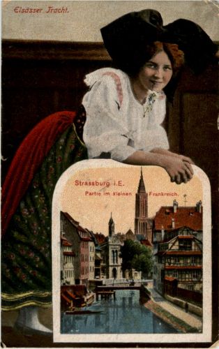 Strassburg - Elsässer Tracht