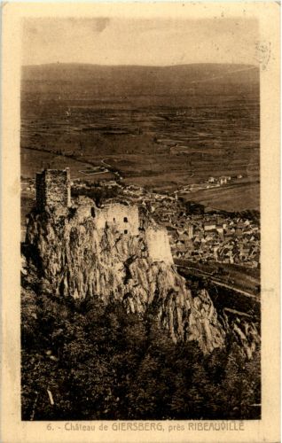 Rappoltsweiler - Ribeauville - Chateau de Giersberg