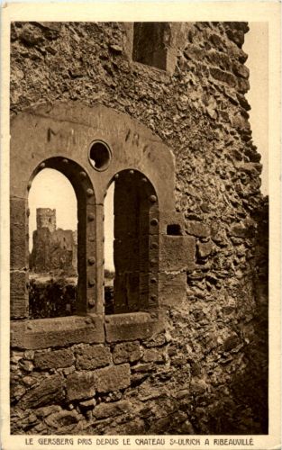Rappoltsweiler - Ribeauville -Le Gersberg
