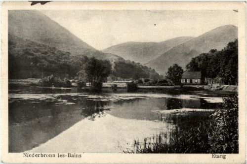Niederbronn - Etang
