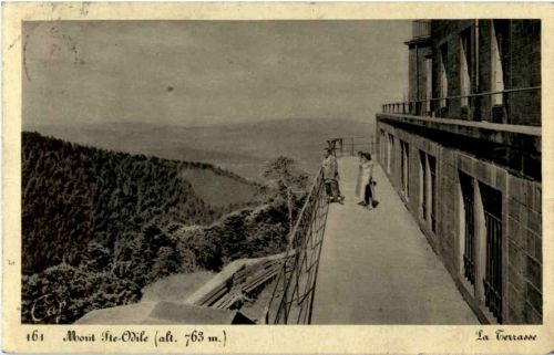 Mont Sainte Odile - La Terasse