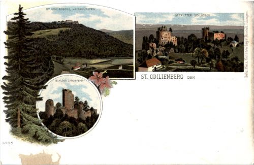 St. Odilienberg - Litho