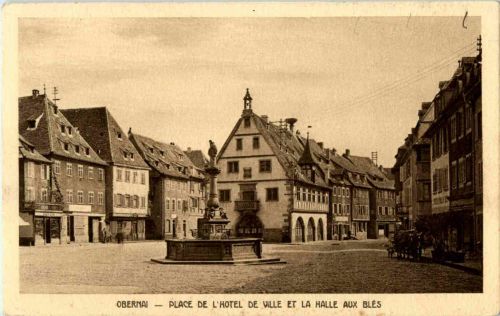 Oberehnheim - Obernai - Place de l Hotel de Ville