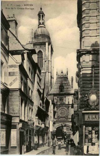 Rouen - Rue de la Grosse Horloge