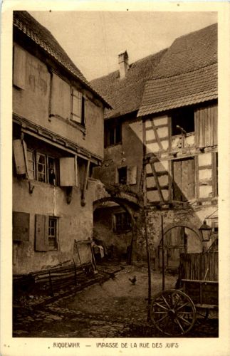 Riquewihr - Impasse de la Rue des Juifs