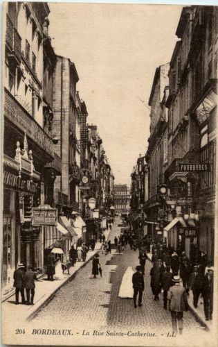 Bordeaux - La rue Sainte Catherine