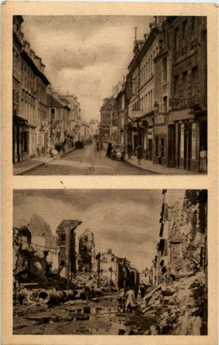 Caen - La rue d Auge